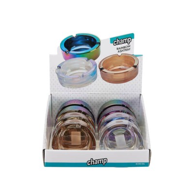 Champ High Τασάκι Γυάλινο Rainbow